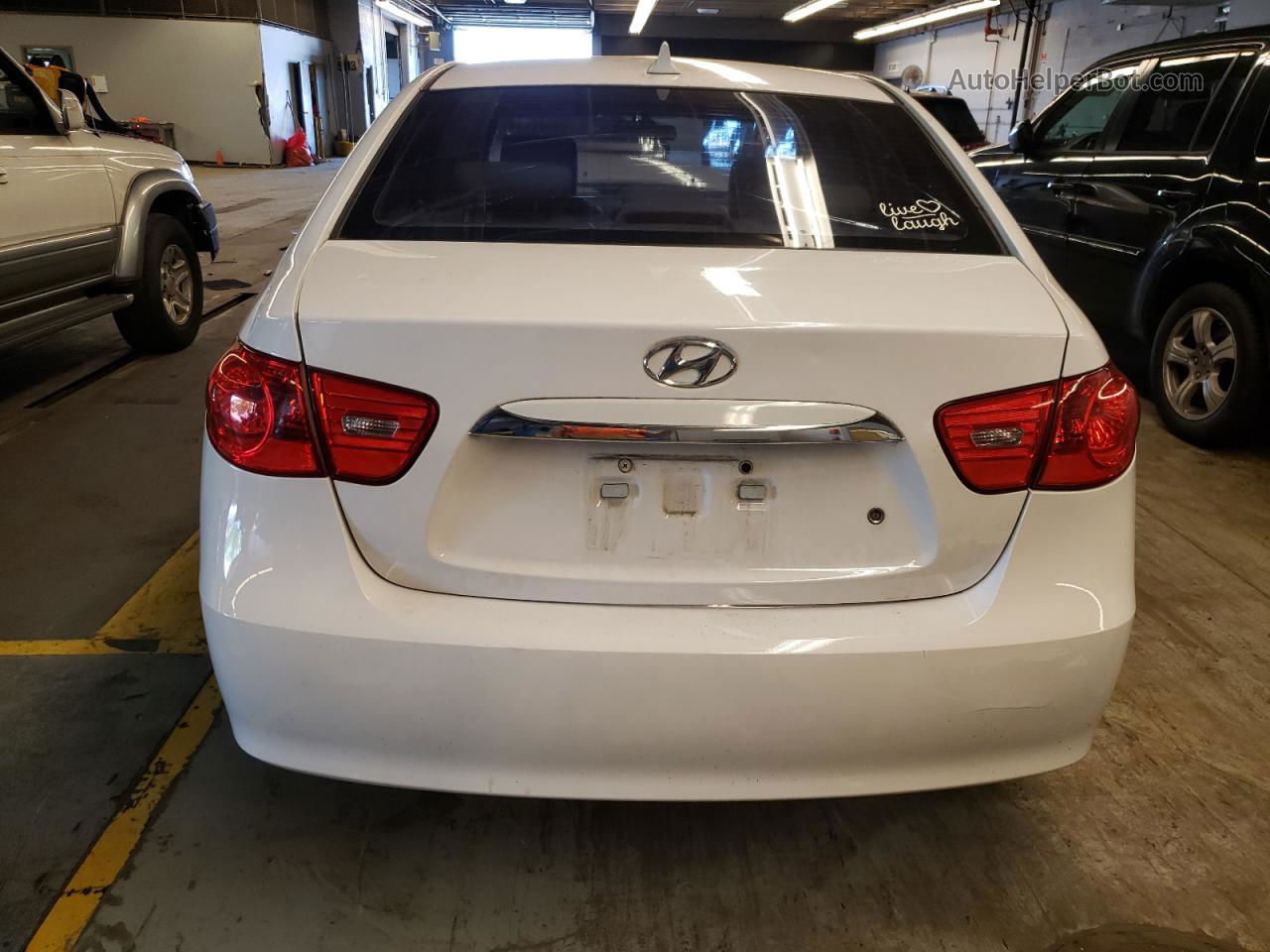 2010 Hyundai Elantra Blue White vin: KMHDU4AD6AU083647