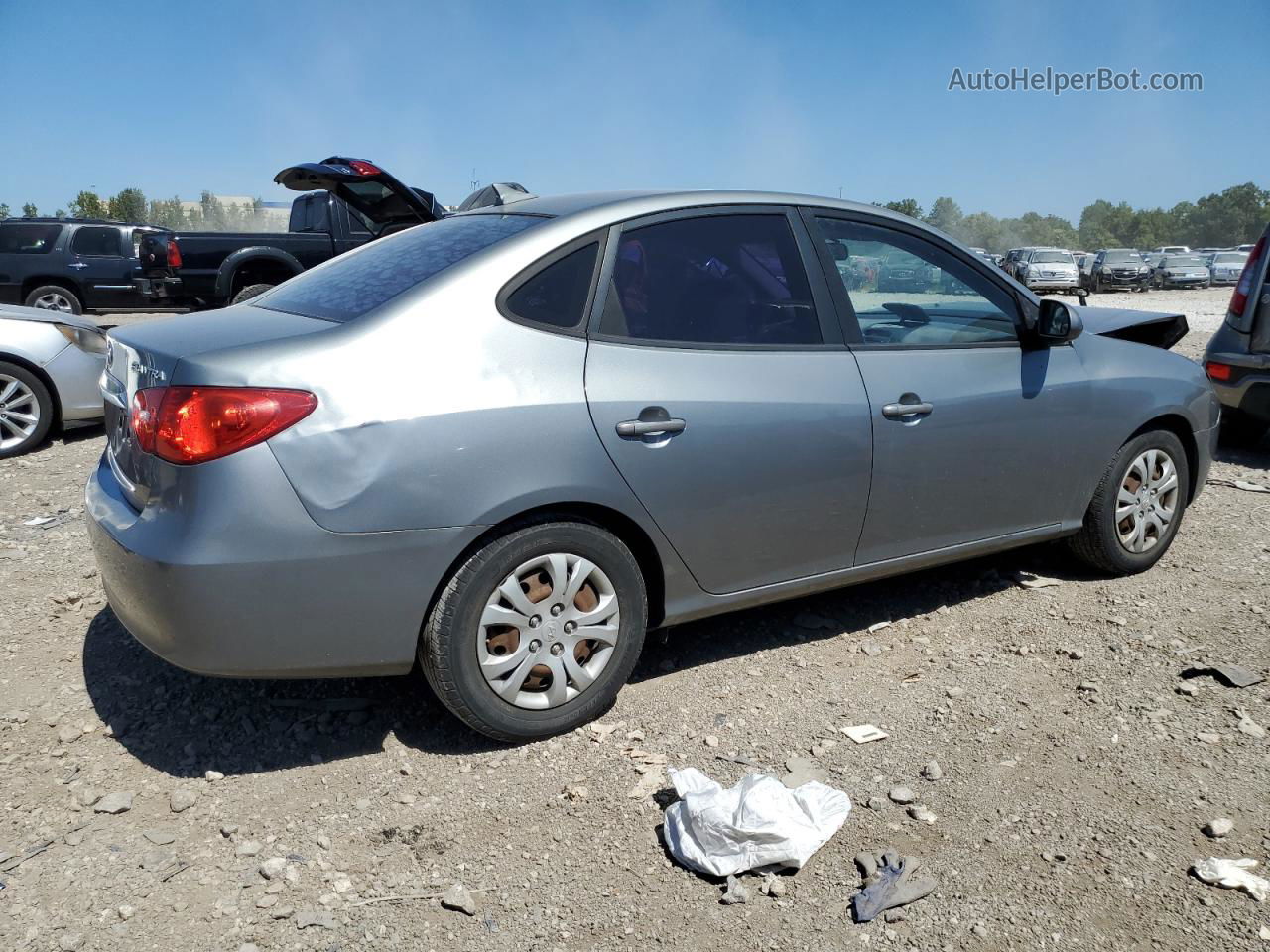 2010 Hyundai Elantra Blue Gray vin: KMHDU4AD6AU116730