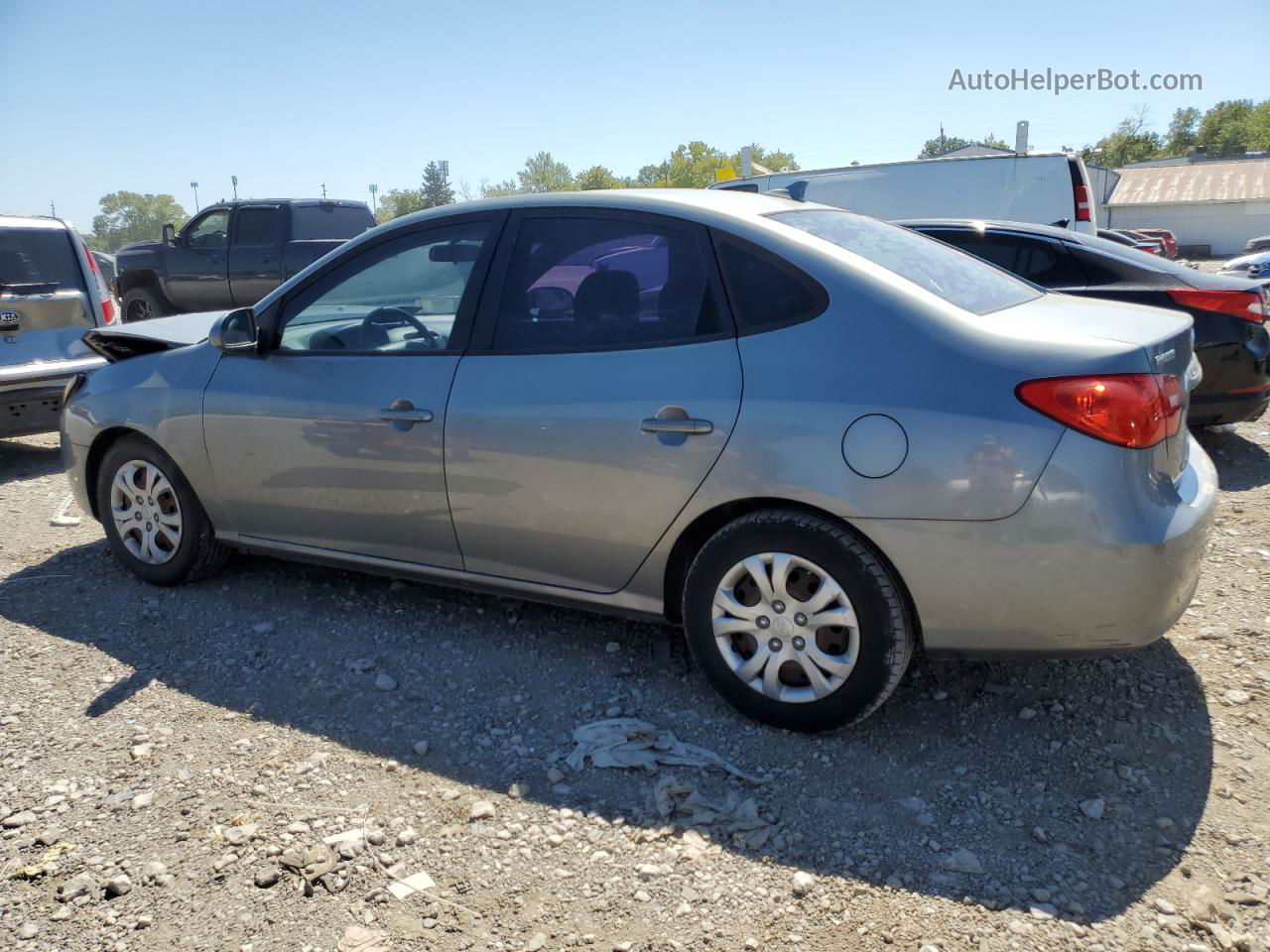 2010 Hyundai Elantra Blue Gray vin: KMHDU4AD6AU116730