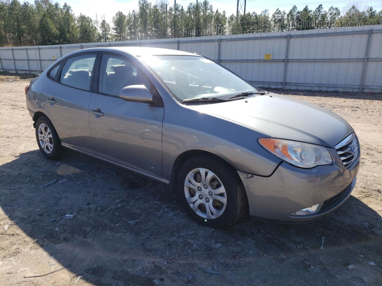 2010 Hyundai Elantra Blue Gray vin: KMHDU4AD6AU175132