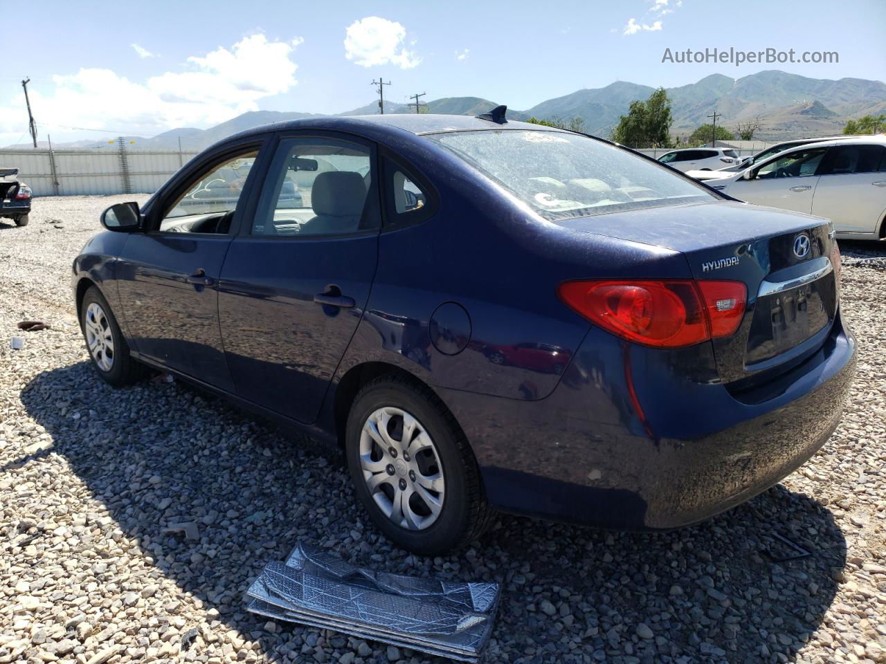 2010 Hyundai Elantra Blue Blue vin: KMHDU4AD6AU876978