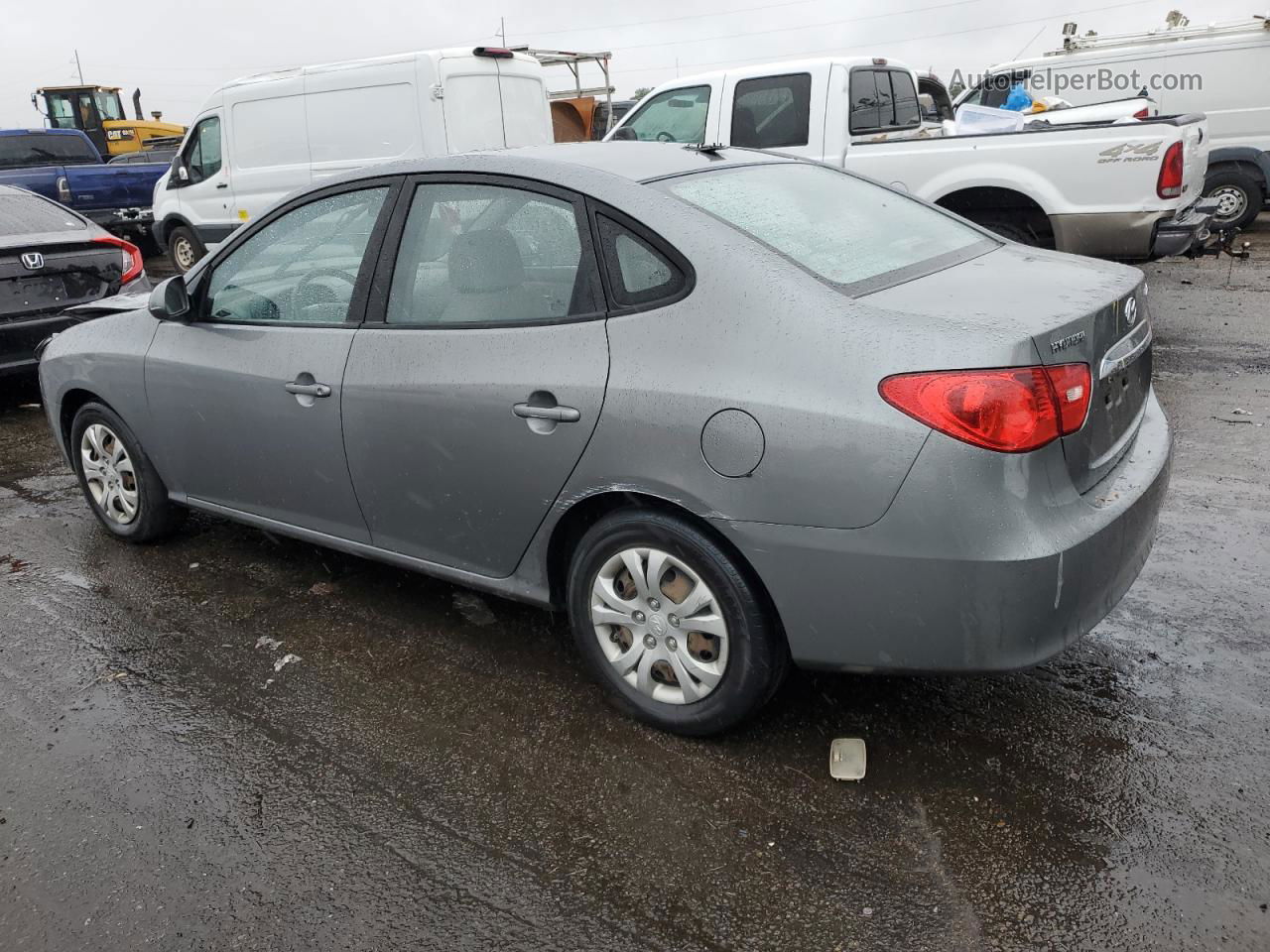 2010 Hyundai Elantra Blue Серый vin: KMHDU4AD7AU102982