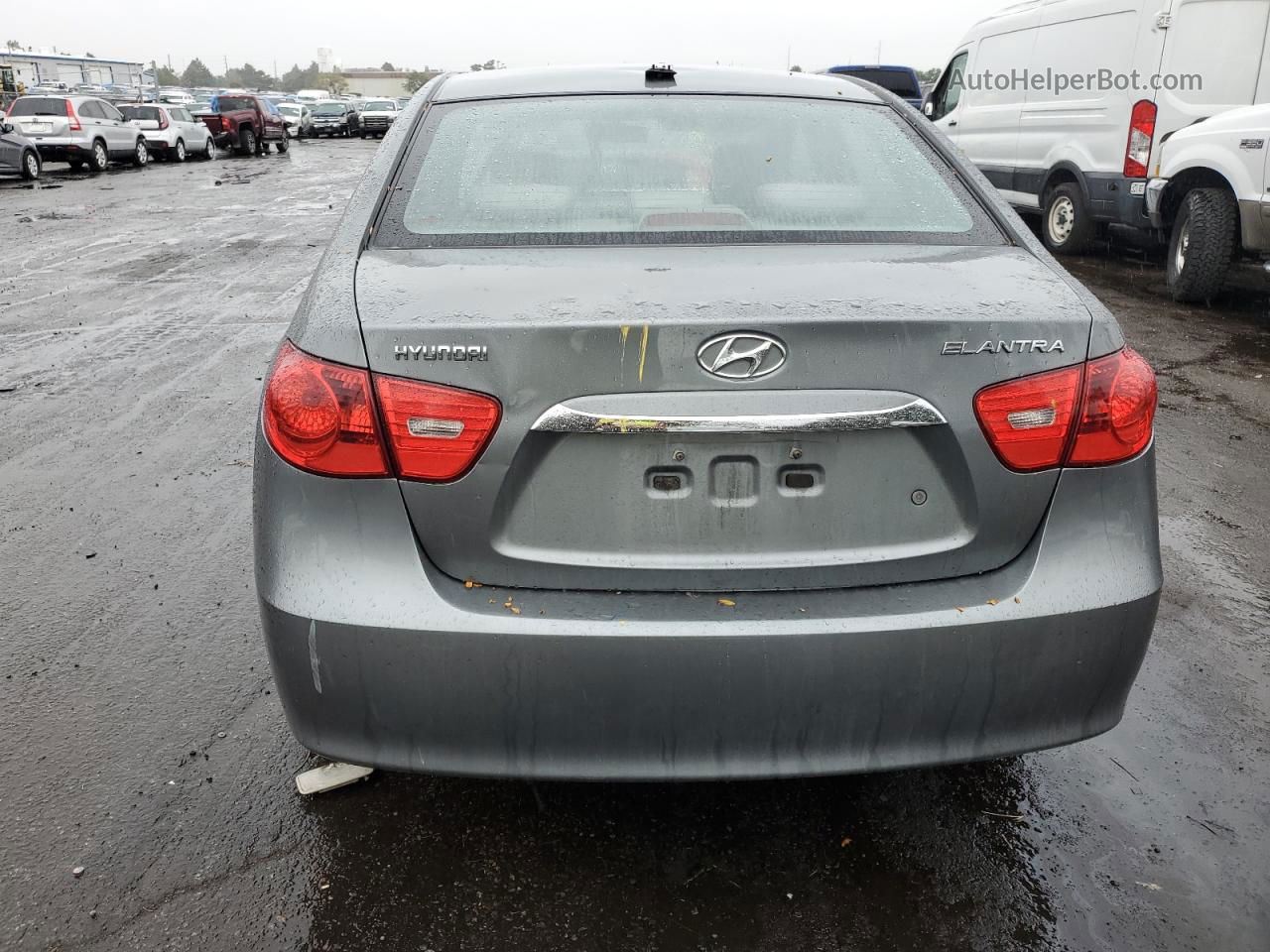 2010 Hyundai Elantra Blue Gray vin: KMHDU4AD7AU102982