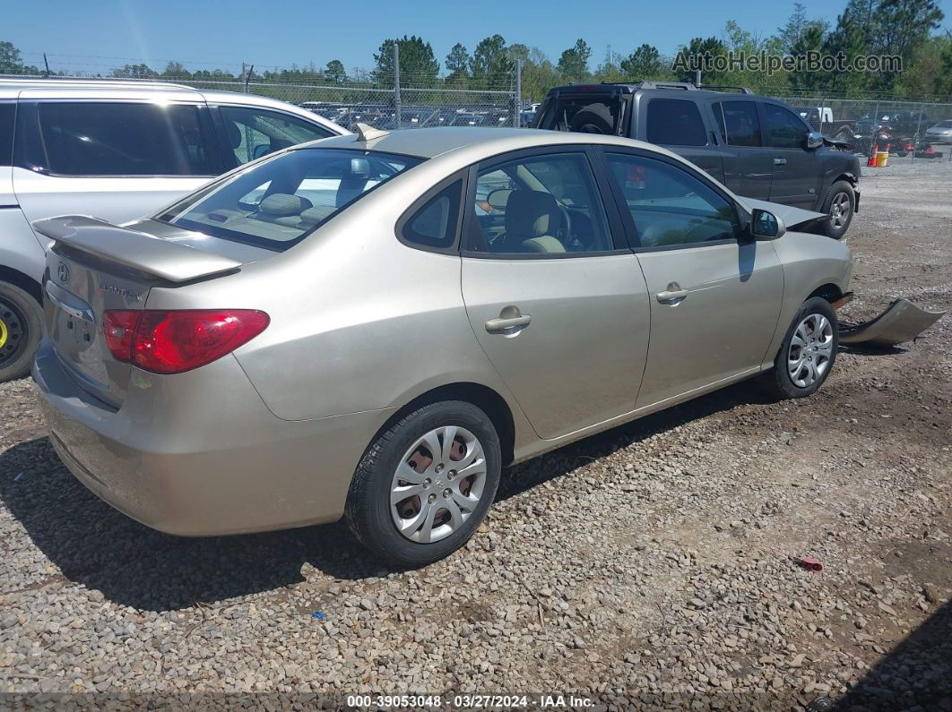 2010 Hyundai Elantra Gls Желто-коричневый vin: KMHDU4AD7AU149669