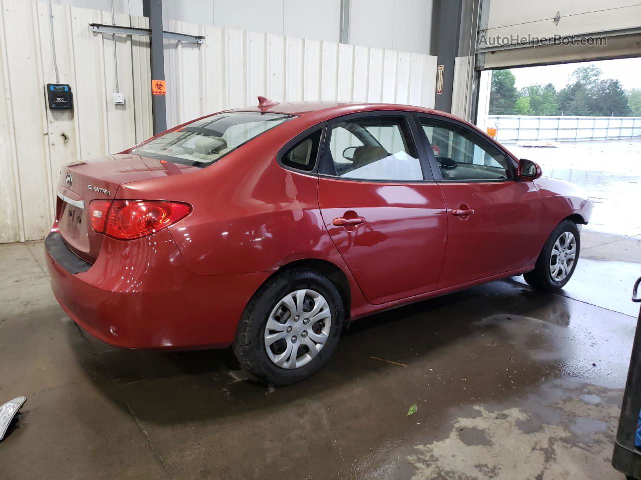 2010 Hyundai Elantra Blue Red vin: KMHDU4AD7AU842595