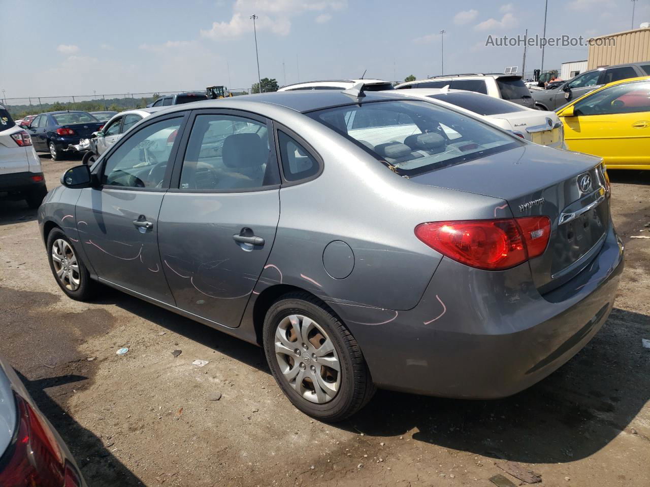 2010 Hyundai Elantra Blue Blue vin: KMHDU4AD7AU916534