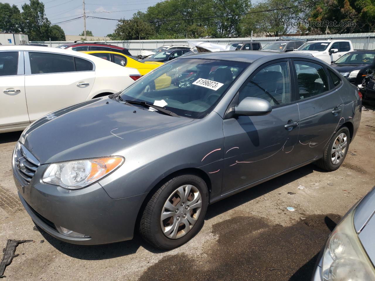 2010 Hyundai Elantra Blue Blue vin: KMHDU4AD7AU916534