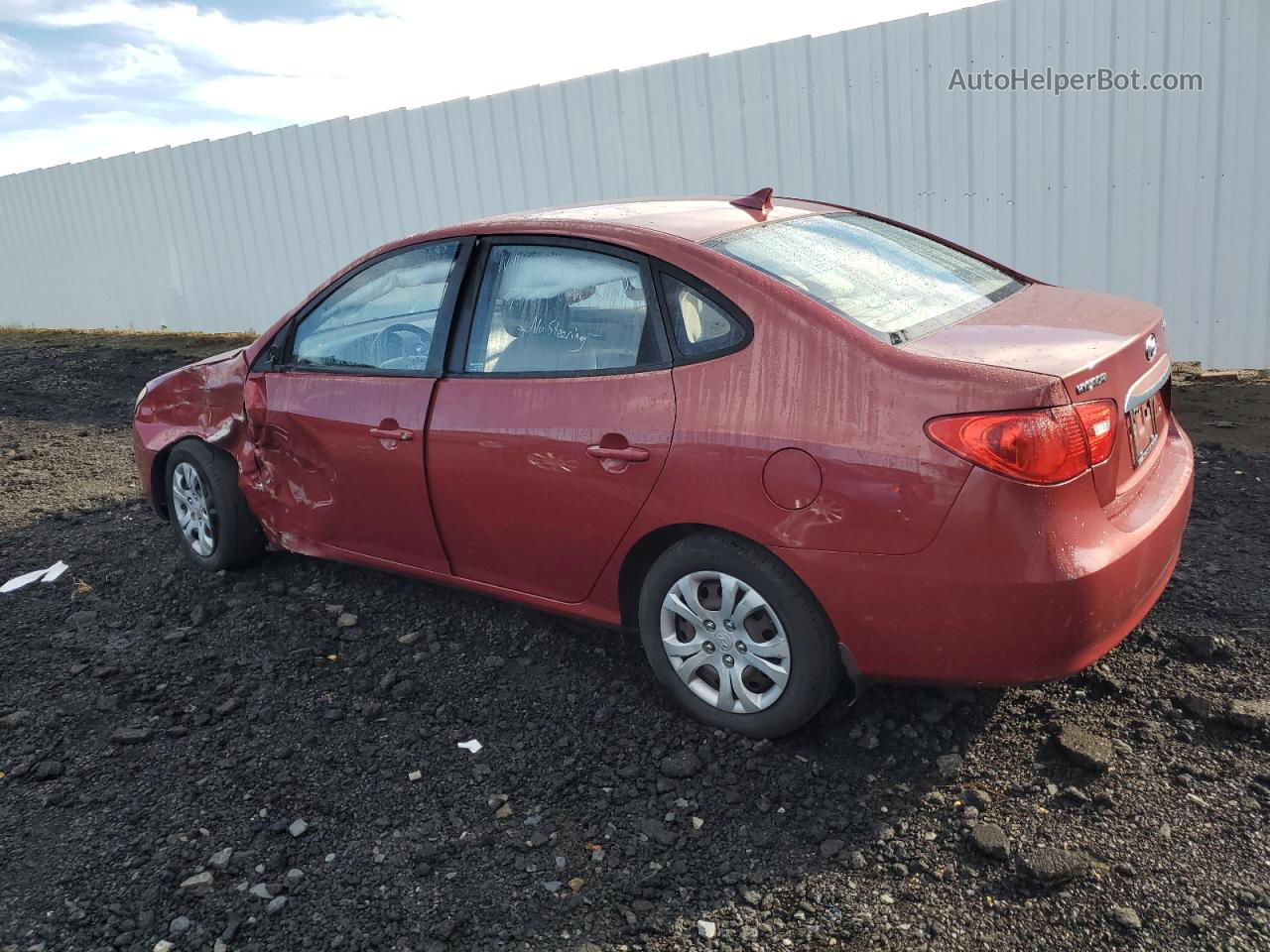 2010 Hyundai Elantra Blue Red vin: KMHDU4AD7AU919420