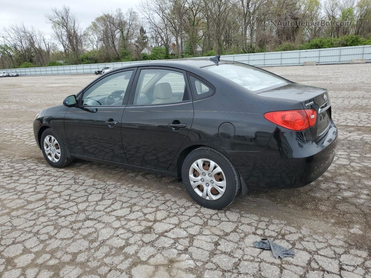 2010 Hyundai Elantra Blue Black vin: KMHDU4AD7AU927159