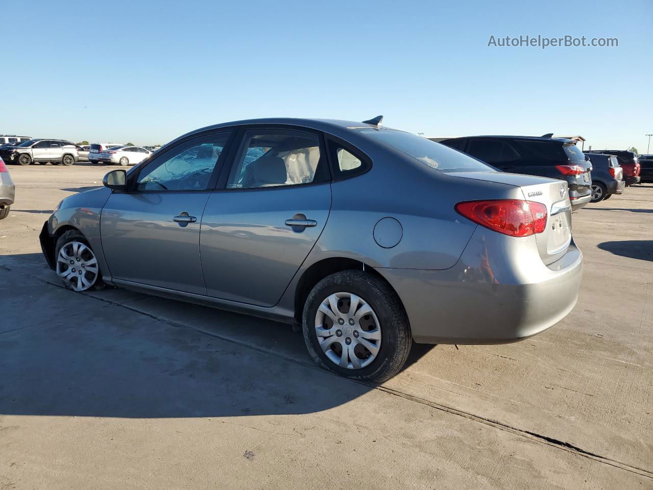 2010 Hyundai Elantra Blue Gray vin: KMHDU4AD8AU037625