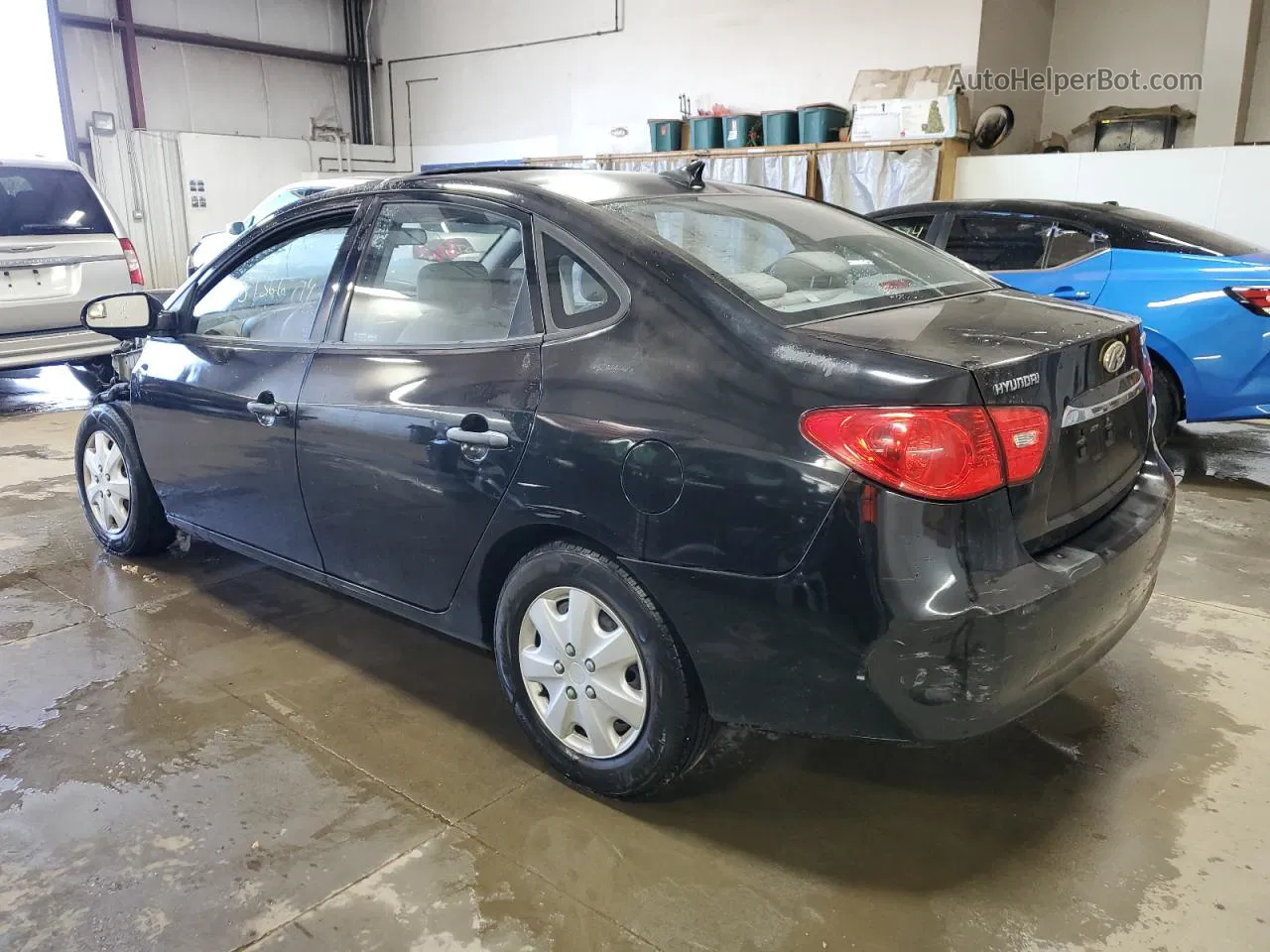 2010 Hyundai Elantra Blue Black vin: KMHDU4AD8AU061813