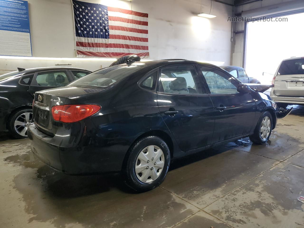 2010 Hyundai Elantra Blue Black vin: KMHDU4AD8AU061813