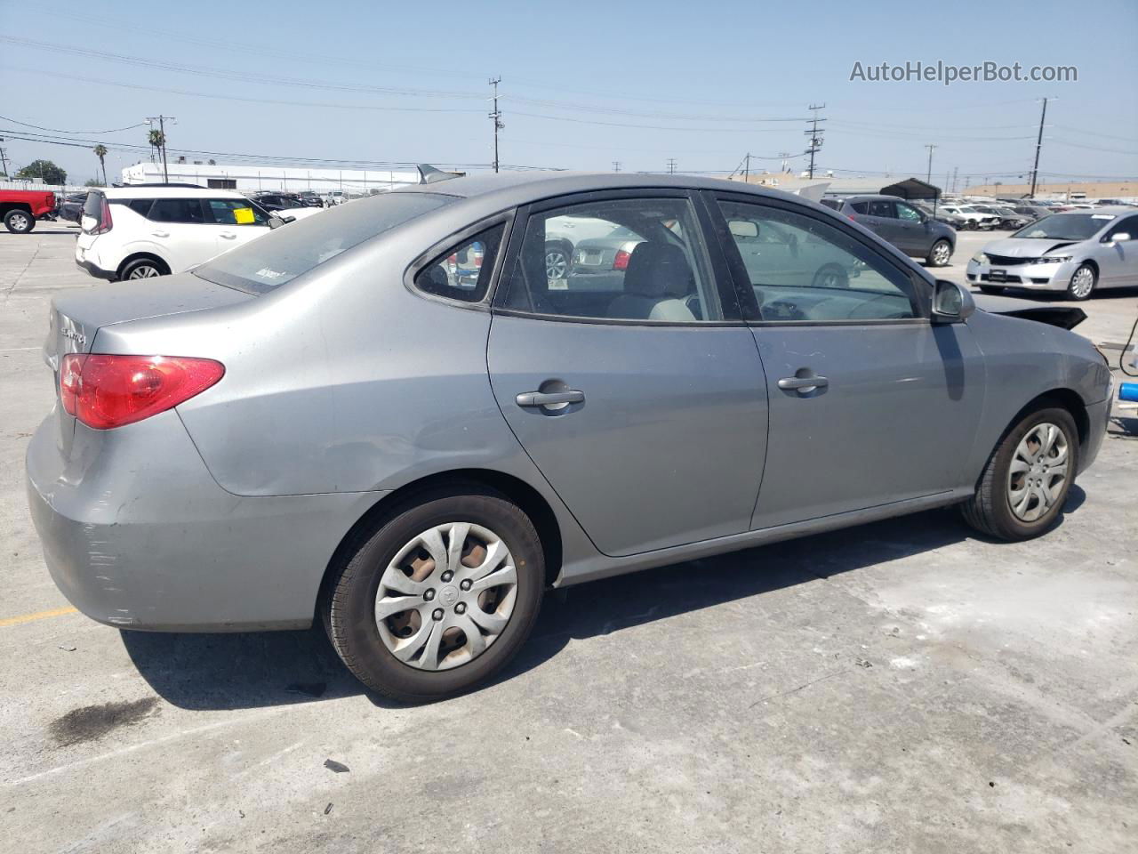 2010 Hyundai Elantra Blue Gray vin: KMHDU4AD8AU120245