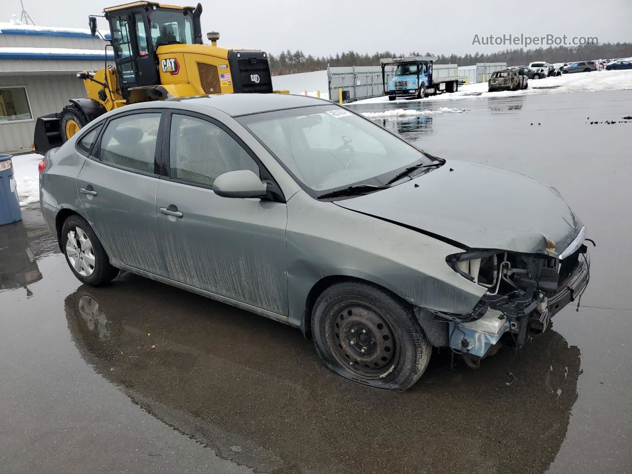 2010 Hyundai Elantra Blue Gray vin: KMHDU4AD8AU830763