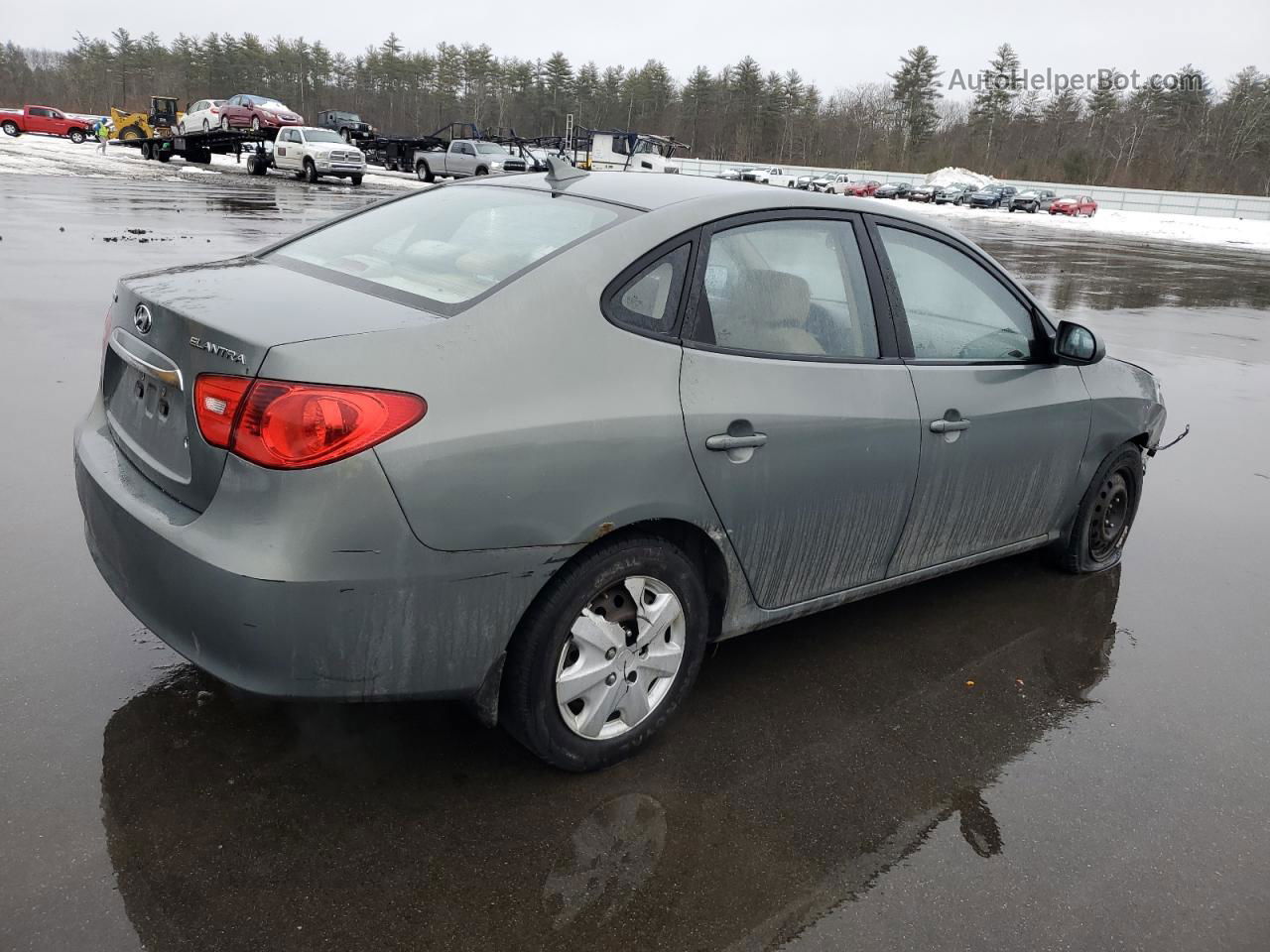 2010 Hyundai Elantra Blue Gray vin: KMHDU4AD8AU830763