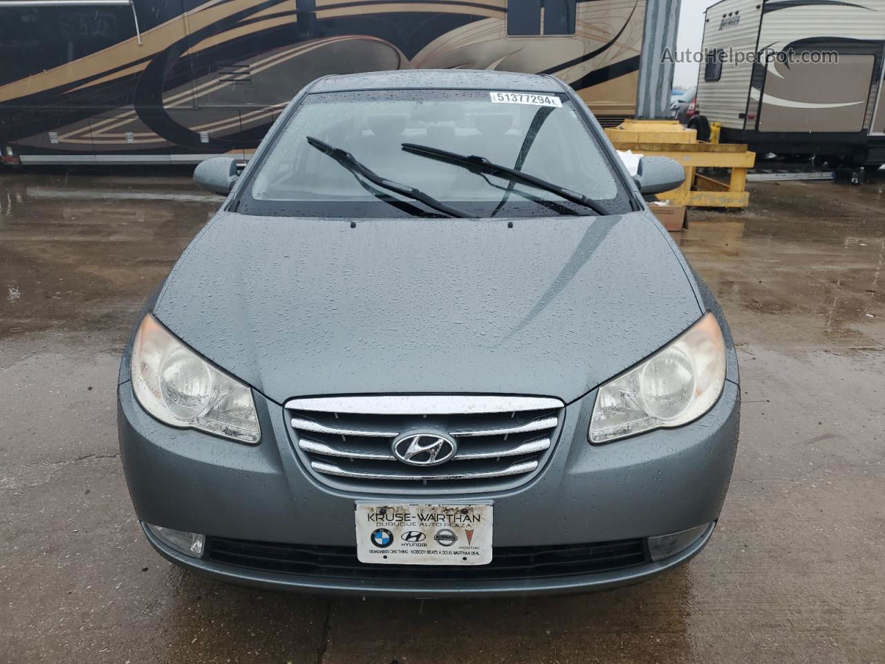 2010 Hyundai Elantra Blue Gray vin: KMHDU4AD8AU952913