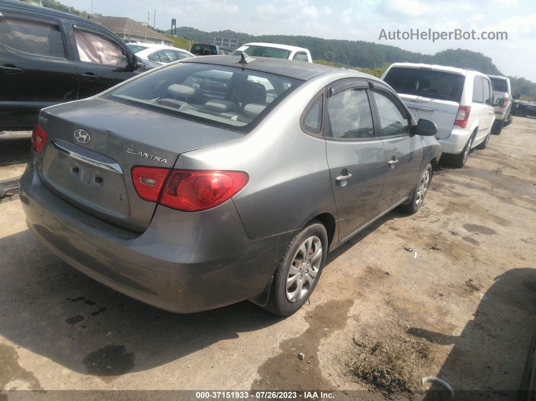 2010 Hyundai Elantra Gls Gray vin: KMHDU4AD9AU035205