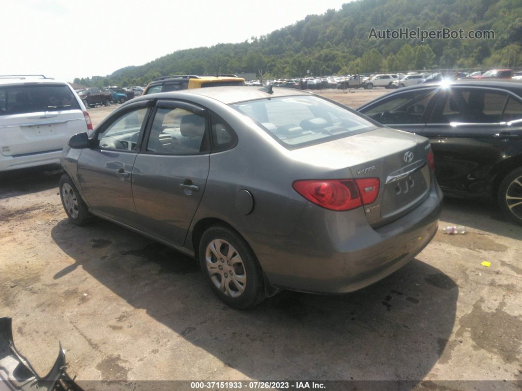 2010 Hyundai Elantra Gls Gray vin: KMHDU4AD9AU035205