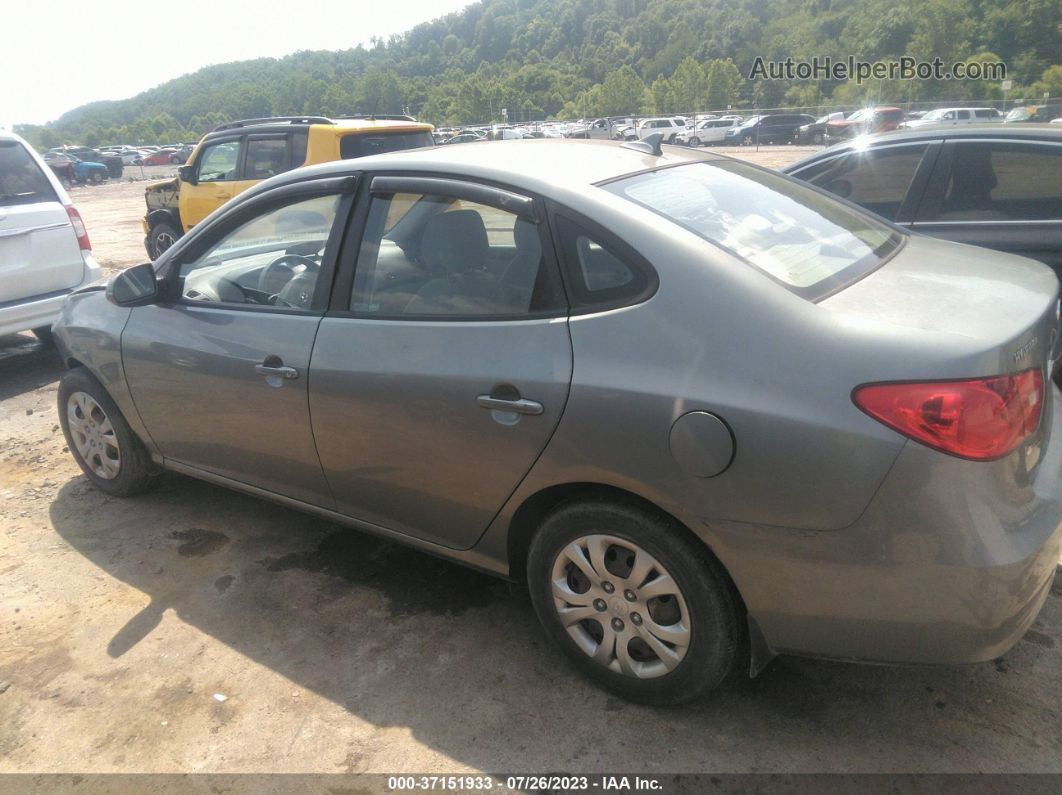 2010 Hyundai Elantra Gls Gray vin: KMHDU4AD9AU035205