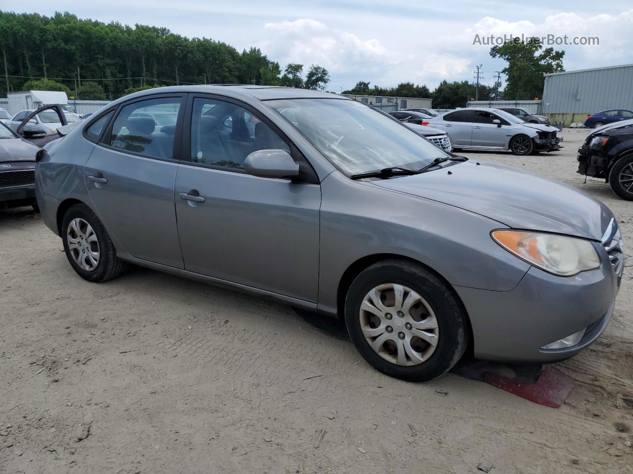 2010 Hyundai Elantra Blue Gray vin: KMHDU4AD9AU080774