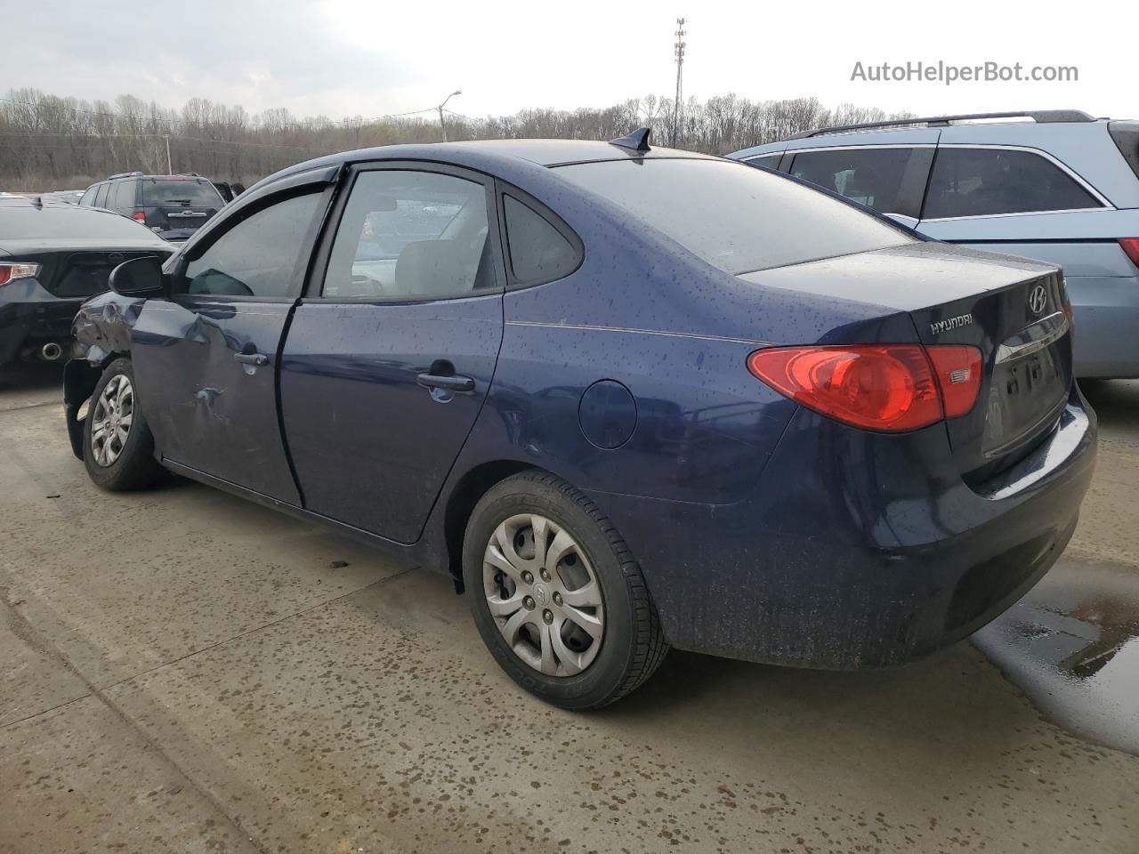 2010 Hyundai Elantra Blue Blue vin: KMHDU4AD9AU080838