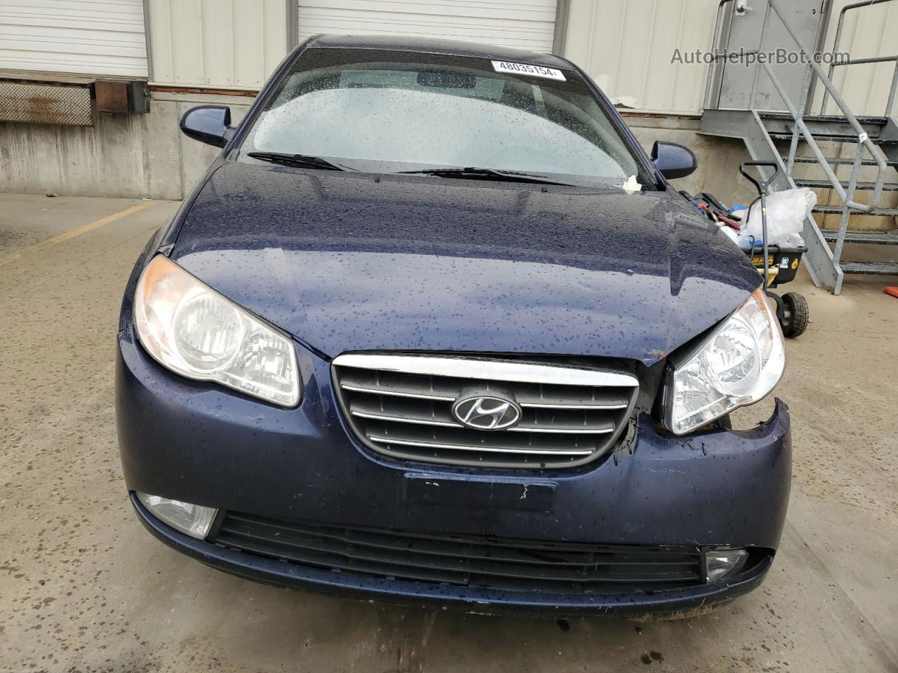 2010 Hyundai Elantra Blue Blue vin: KMHDU4AD9AU080838