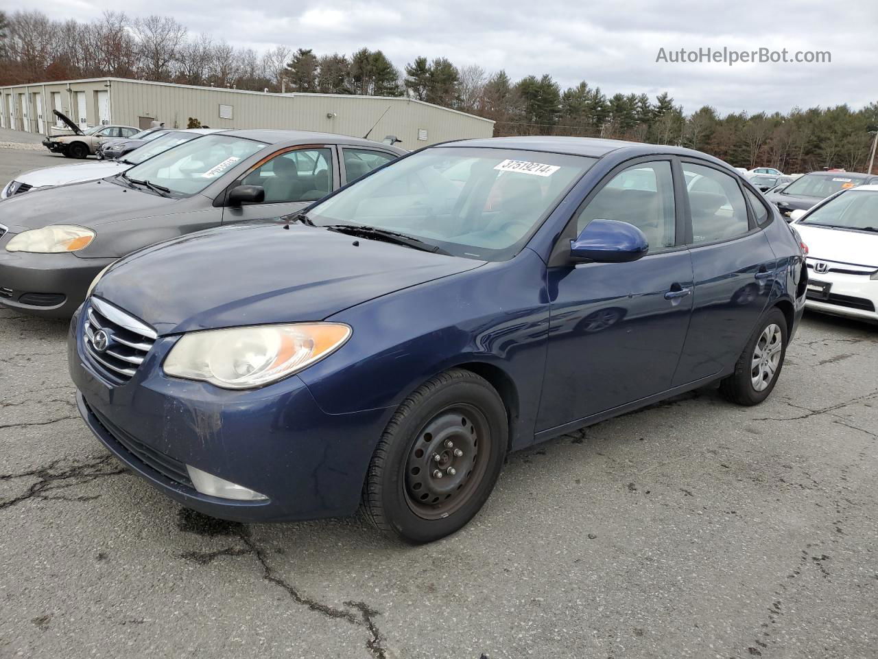 2010 Hyundai Elantra Blue Blue vin: KMHDU4AD9AU105060