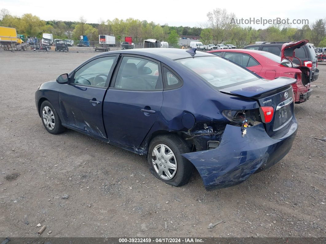 2010 Hyundai Elantra Gls Dark Blue vin: KMHDU4AD9AU130895