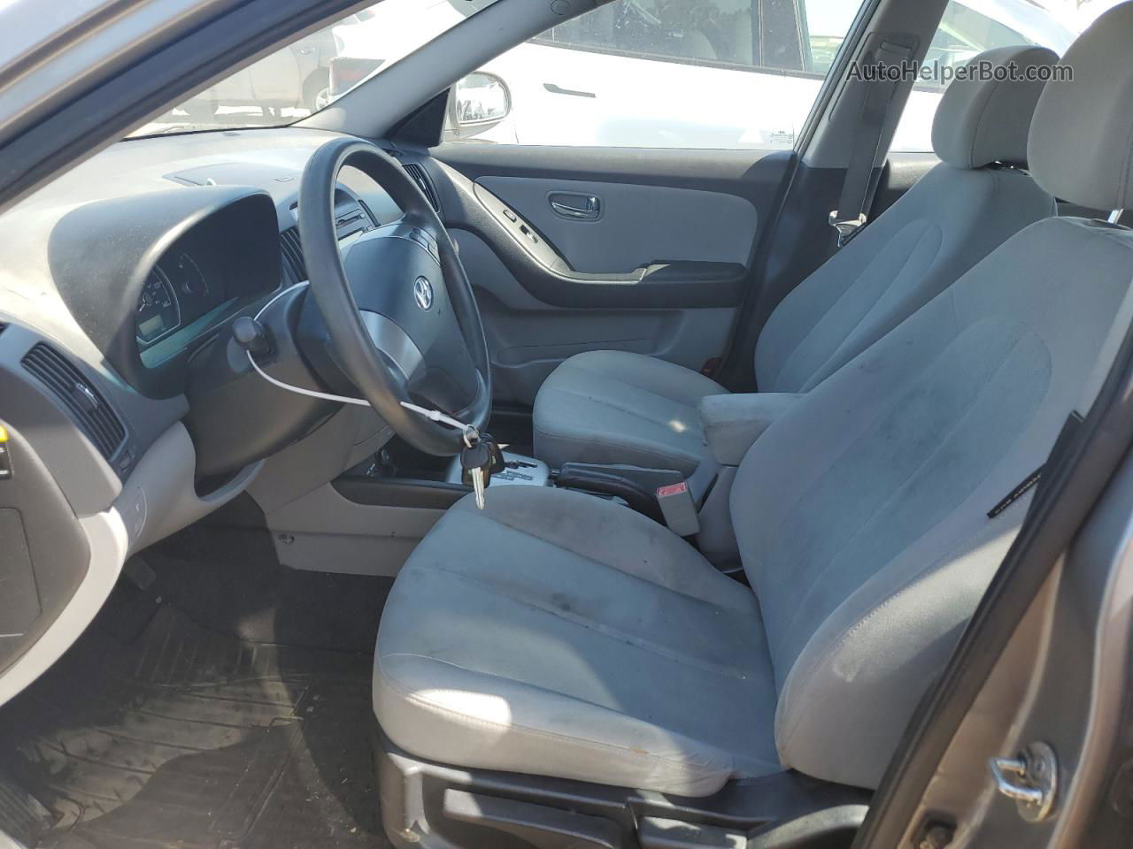 2010 Hyundai Elantra Blue Серый vin: KMHDU4AD9AU193933