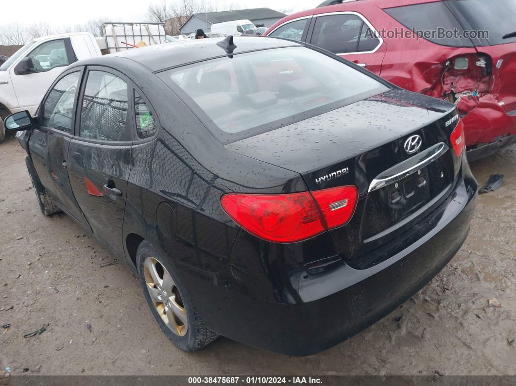 2010 Hyundai Elantra Se Black vin: KMHDU4AD9AU831811