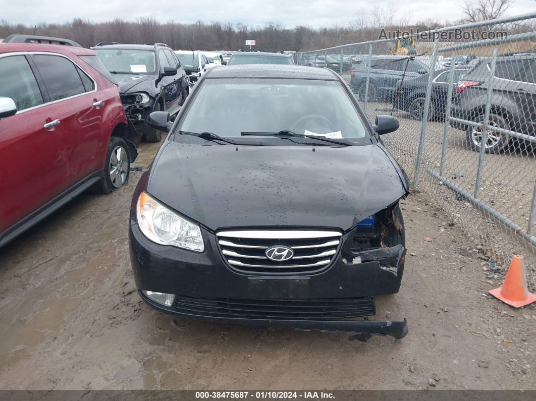 2010 Hyundai Elantra Se Black vin: KMHDU4AD9AU831811