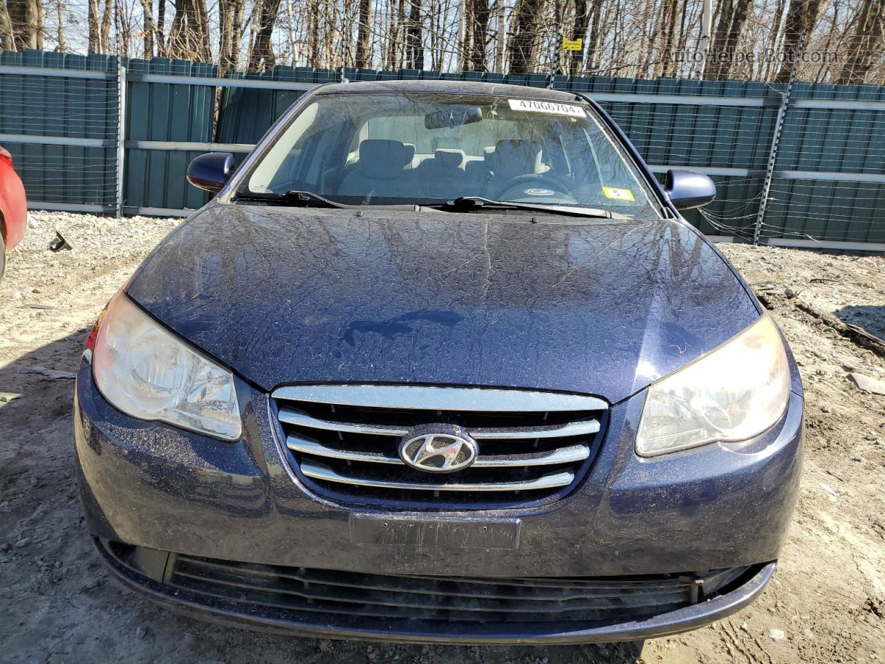 2010 Hyundai Elantra Blue Синий vin: KMHDU4AD9AU833316