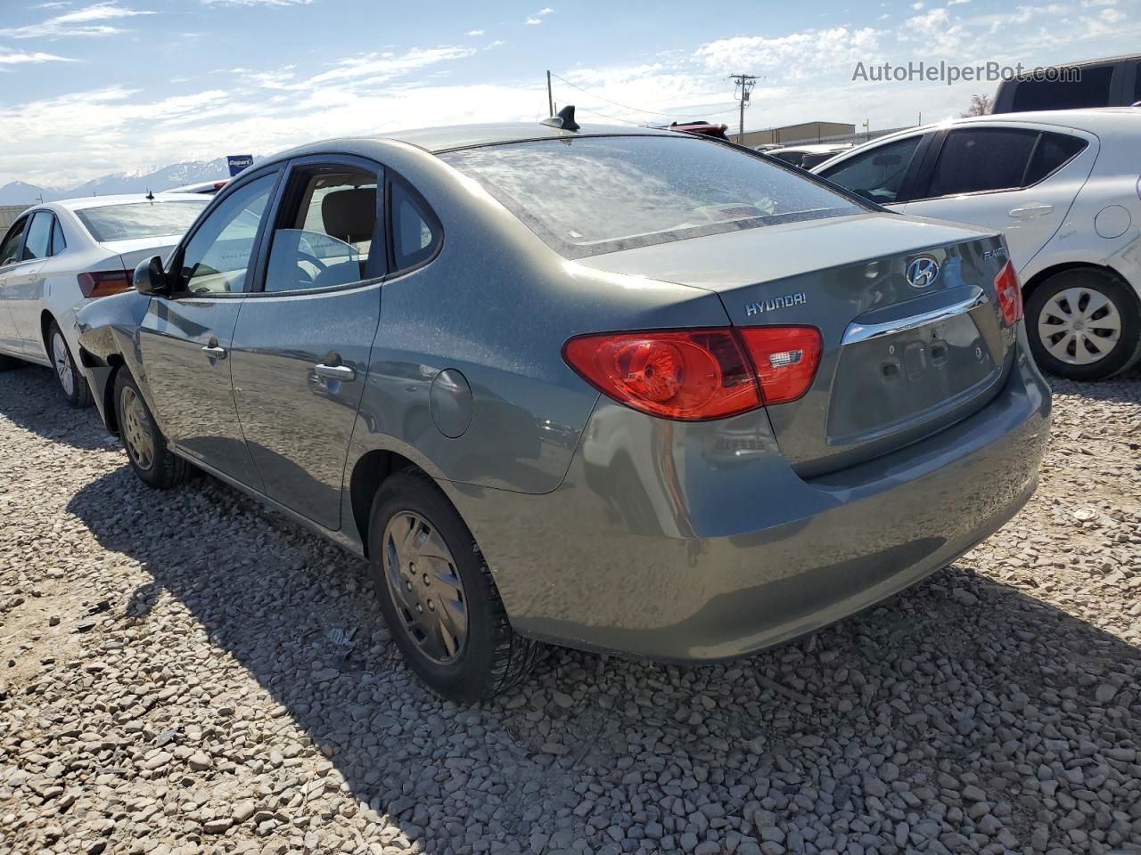 2010 Hyundai Elantra Blue Teal vin: KMHDU4AD9AU836507