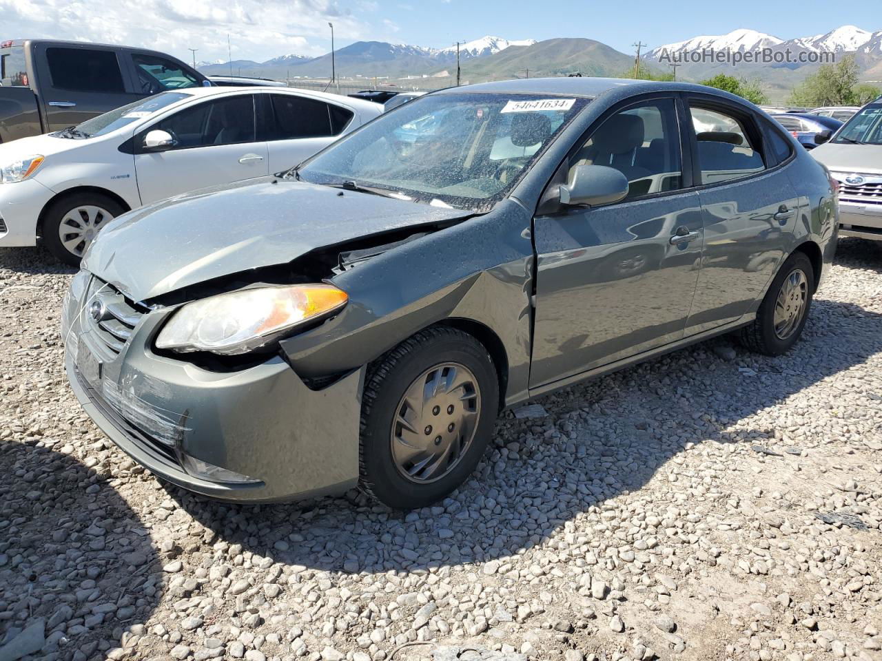 2010 Hyundai Elantra Blue Teal vin: KMHDU4AD9AU836507