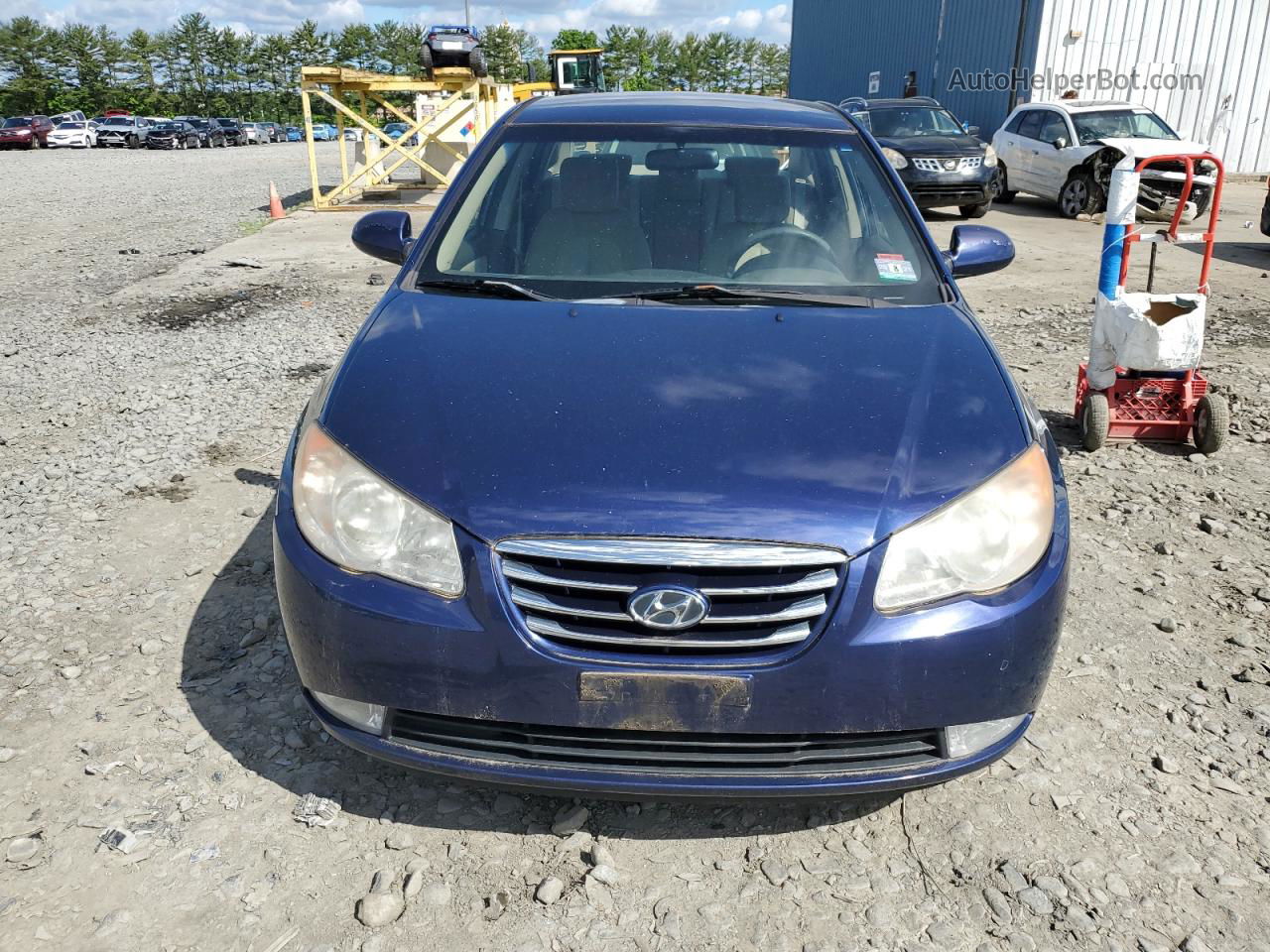 2010 Hyundai Elantra Blue Blue vin: KMHDU4AD9AU858801