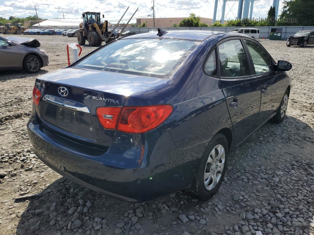 2010 Hyundai Elantra Blue Blue vin: KMHDU4AD9AU858801