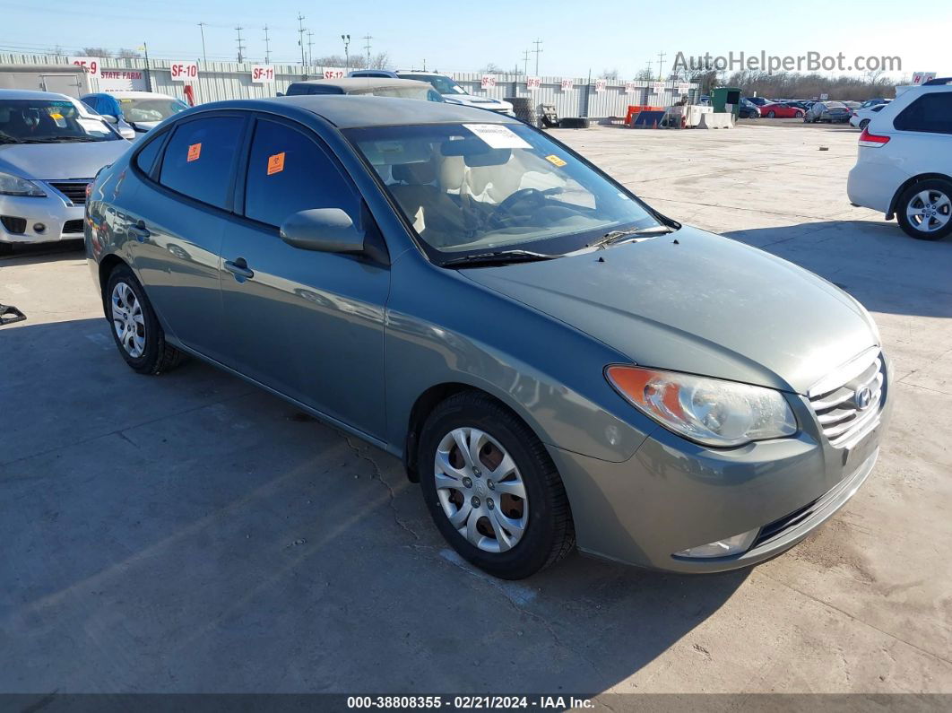 2010 Hyundai Elantra Gls Green vin: KMHDU4AD9AU865117