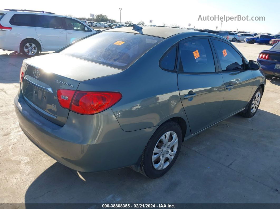 2010 Hyundai Elantra Gls Green vin: KMHDU4AD9AU865117