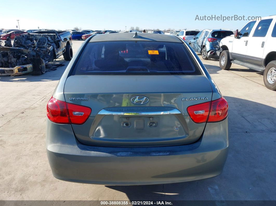 2010 Hyundai Elantra Gls Green vin: KMHDU4AD9AU865117