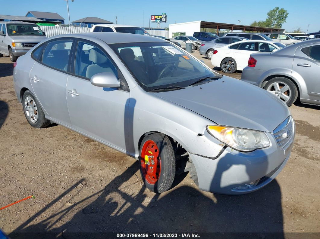 2010 Hyundai Elantra Gls Gray vin: KMHDU4AD9AU876571