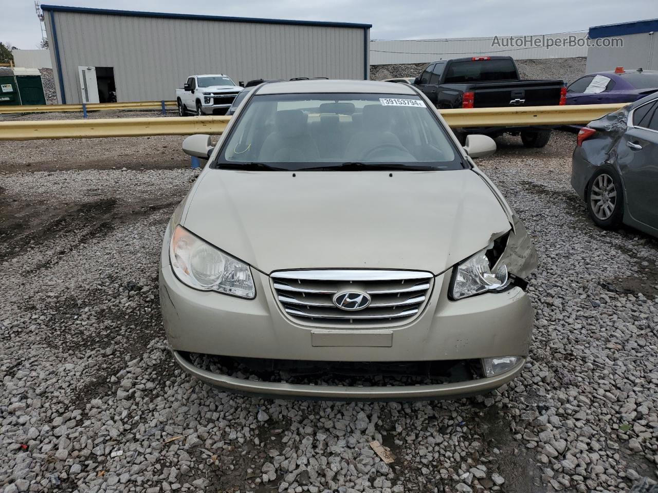 2010 Hyundai Elantra Blue Tan vin: KMHDU4AD9AU879776