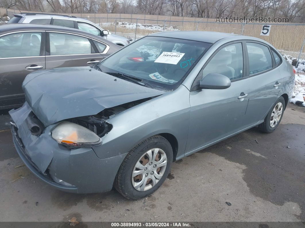 2010 Hyundai Elantra Gls Gray vin: KMHDU4AD9AU908774