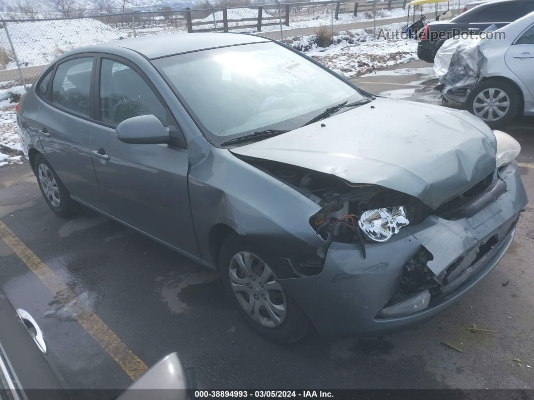 2010 Hyundai Elantra Gls Gray vin: KMHDU4AD9AU908774