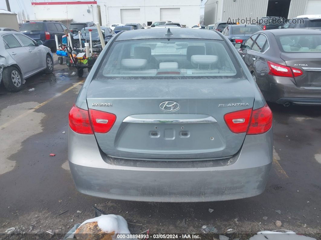 2010 Hyundai Elantra Gls Gray vin: KMHDU4AD9AU908774