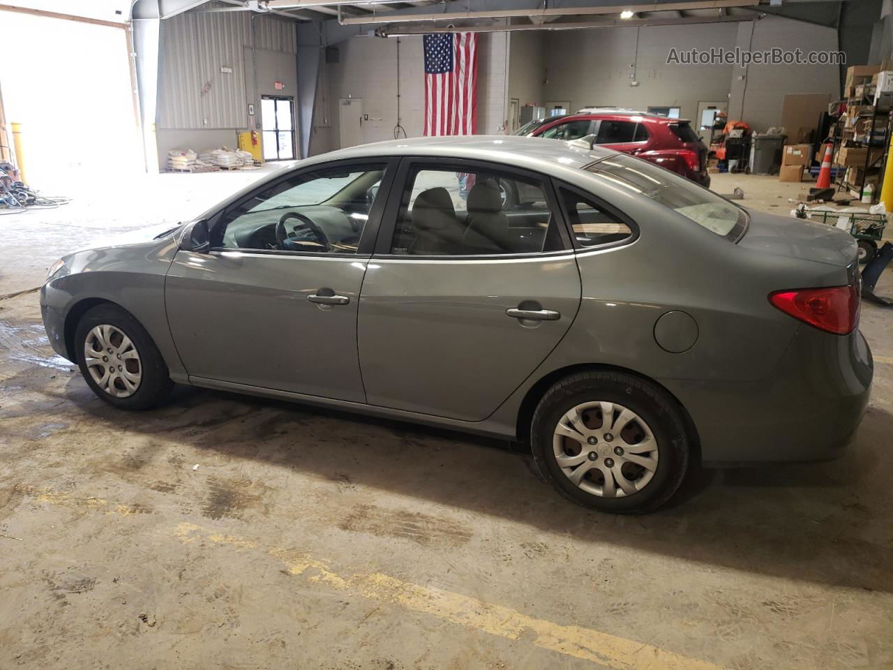 2010 Hyundai Elantra Blue Gray vin: KMHDU4ADXAU130050