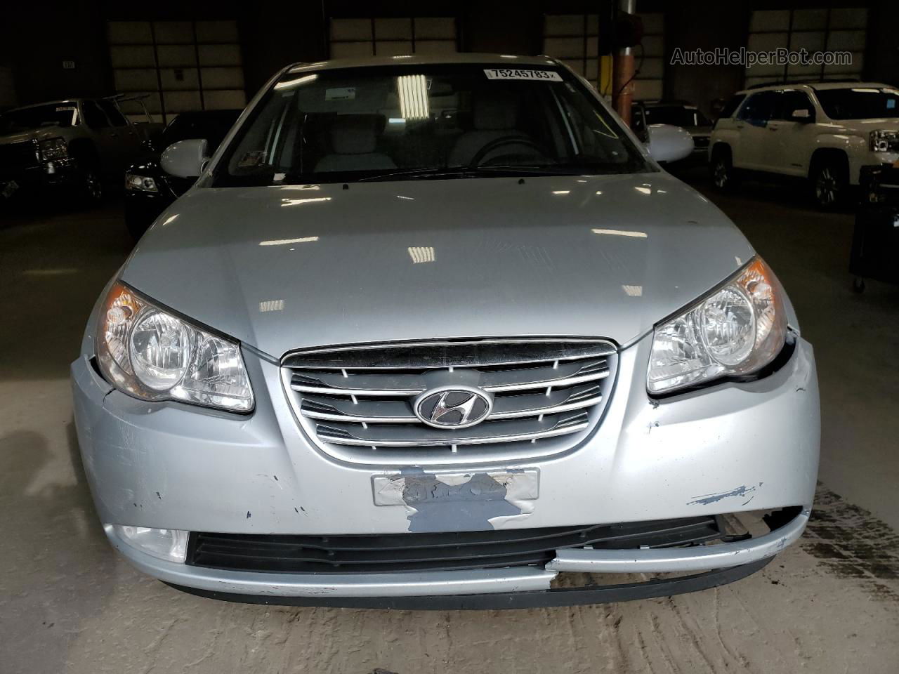 2010 Hyundai Elantra Blue Silver vin: KMHDU4ADXAU164957