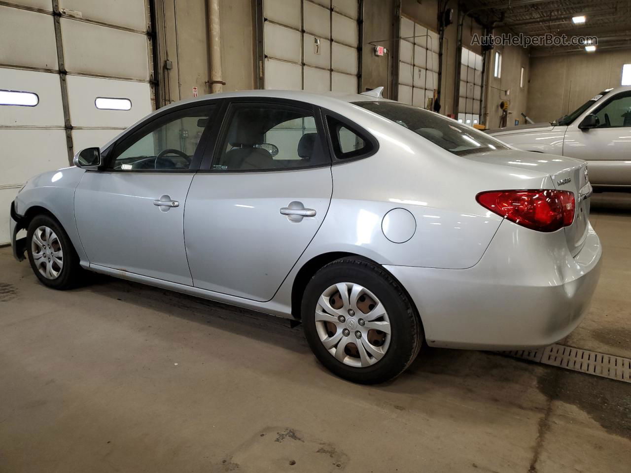 2010 Hyundai Elantra Blue Silver vin: KMHDU4ADXAU164957