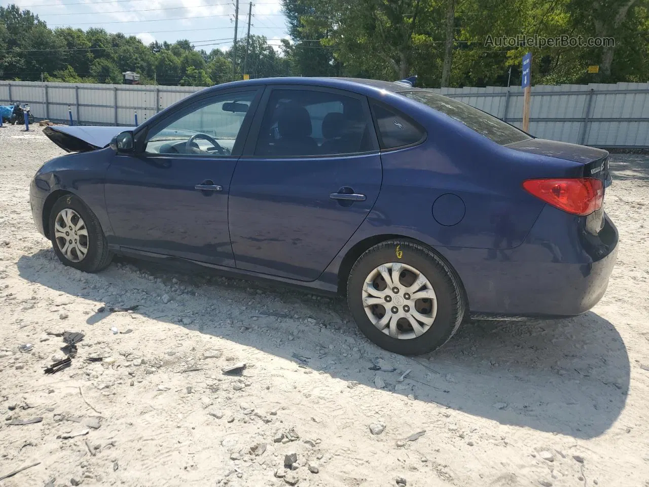 2010 Hyundai Elantra Blue Blue vin: KMHDU4ADXAU189051