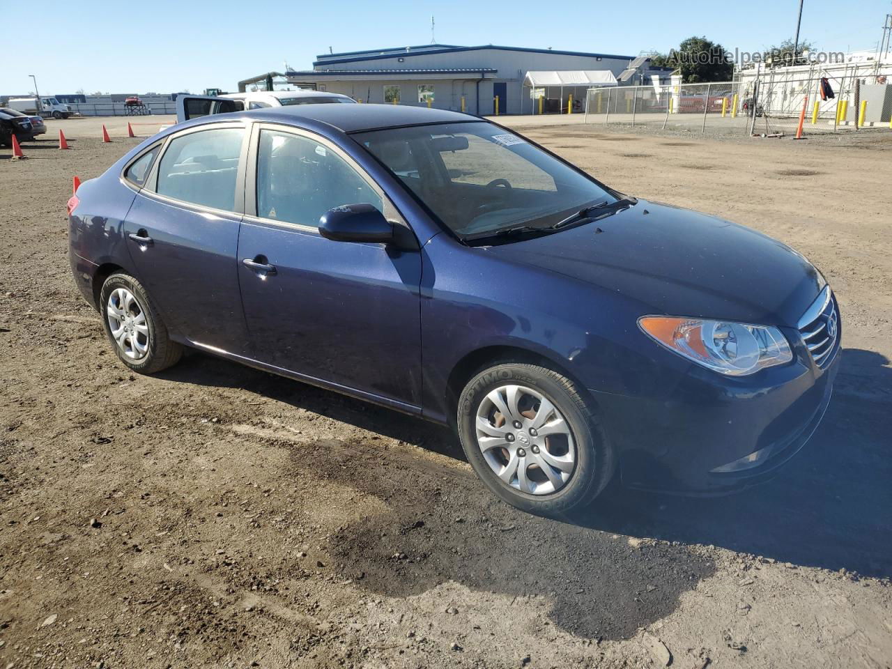 2010 Hyundai Elantra Blue Blue vin: KMHDU4ADXAU191480