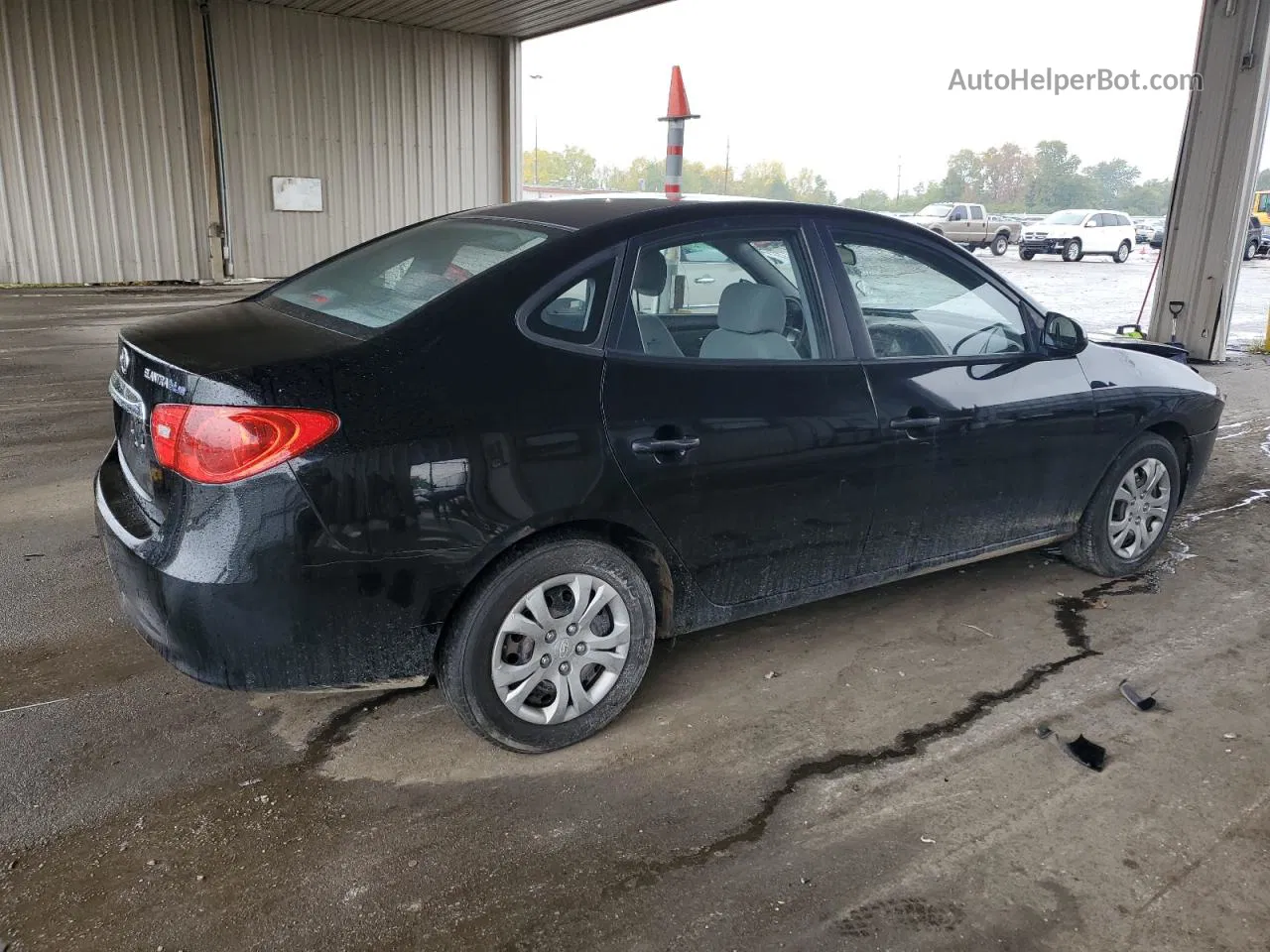 2010 Hyundai Elantra Blue Black vin: KMHDU4ADXAU831736